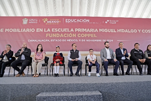 Fortalece GEM y Fundación Coppel Alianza a Favor de la Educación de las y los Mexiquenses