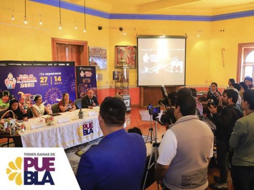 Promocionan en Tlaxcala Feria de Puebla 2023