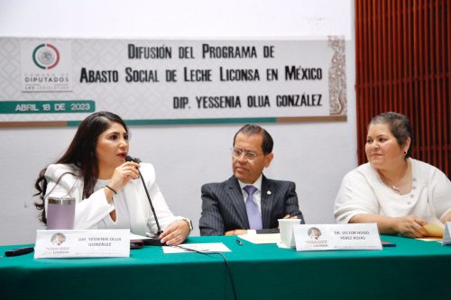 PROMUEVEN LAS DIPUTADAS EVANGELINA MORENO Y YESSENIA OLUA LA DISTRIBUCIÓN DE LECHE LICONSA EN LOS RINCONES MÁS APARTADOS DEL PAÍS.