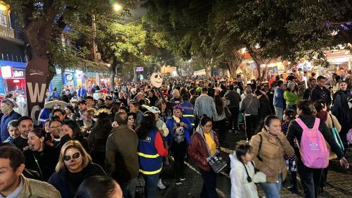 Conmemoran Miles Día de Muertos en Coyoacán; no Reportan Incidentes