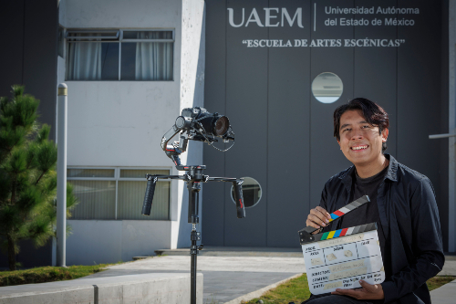 Abel Cipriano García, Egresado UAEMéx Apasionado de la Cinematografía