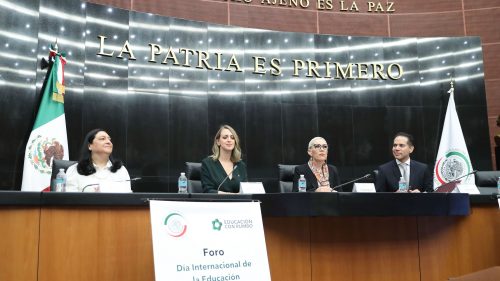 Educación, Pauta para Crecimiento Personal y Social, coinciden en el Senado