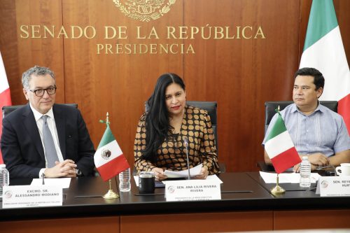 Destaca la Senadora Ana Lilia Rivera el Potencial en la Relación Comercial México-Italia