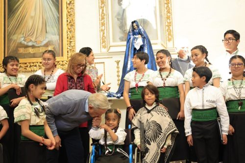 Presidente de la República y Gobernadora Encabezan Entrega de Obras del Patrimonio Cultural de Tlaxcala