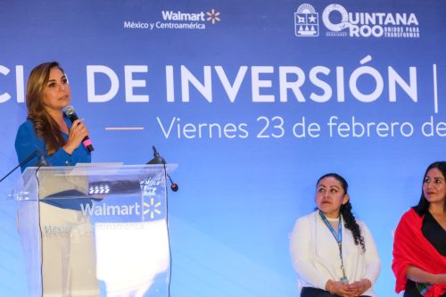 Anuncia Walmart con Mara Lezama Inversión Mayor a Mil 175 MDP en Quintana Roo