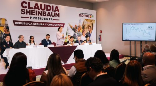 Presenta Claudia Sheinbaum “Estrategia de Seguridad: República Segura y con Justicia”