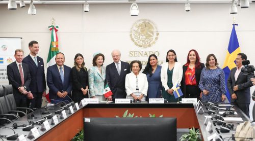 Destacan en el Senado Coincidencias y Oportunidades de Desarrollo México-Suecia