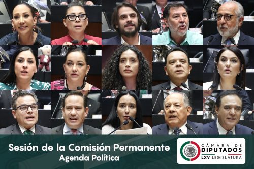 Diputadas y Diputados Abordan en la Permanente el Tema “Claudia Sheinbaum Pardo, Primera Presidenta de México”