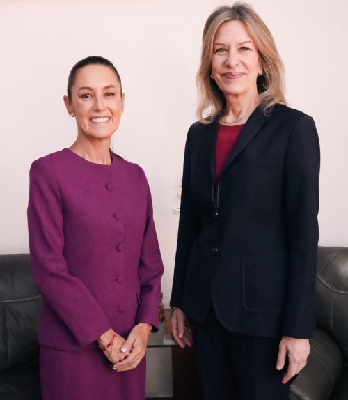 Reunión entre Claudia Sheimbaum, Presidencia Electa de México; y Elizabeth Sherwood-Randall, Asesora del Presidente Joe Biden