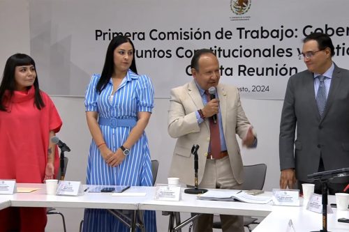 Concluye Trabajos Legislativos Primera Comisión de la Permanente