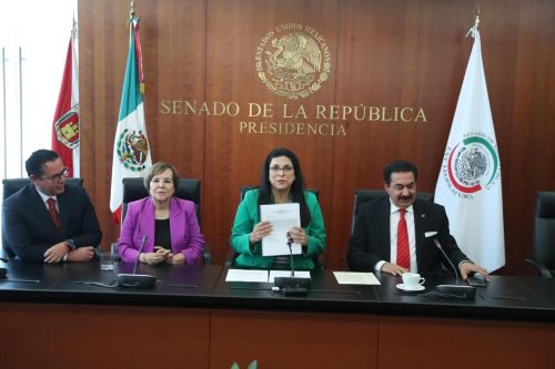 Recibe Marcela Guerra Conclusiones del “Foro Nacional para la Justicia Pronta y Expedita”