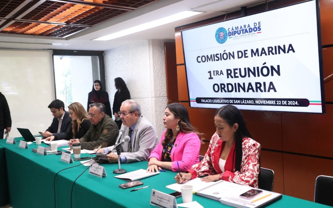 Comisión de Marina aprueba Programa Anual de Trabajo en su Primera Reunión Ordinaria