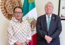 En Visita Oficial al Vaticano Extienden Felicitación e Invitación al Papa León XIV, a nombre de la Presidenta Sheinbaum
