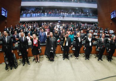 Rinden Protesta en el Senado Nuevos Integrantes de la Suprema Corte de Justicia de la Nación