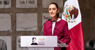 Presidenta Claudia Sheinbaum encabeza Bicentenario del Natalicio de Margarita Maza, “primera Embajadora Histórica de México”