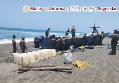 Incautan fuerzas de seguridad en Chiapas 1.5 toneladas de cocaína y detiene a cinco