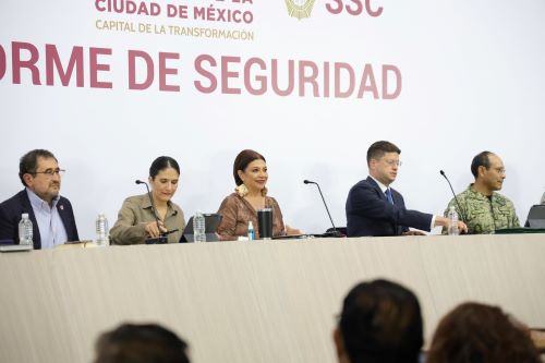 Resalta Clara Brugada reducción de 33% en Delitos de Alto Impacto y baja de 51% en Homicidios