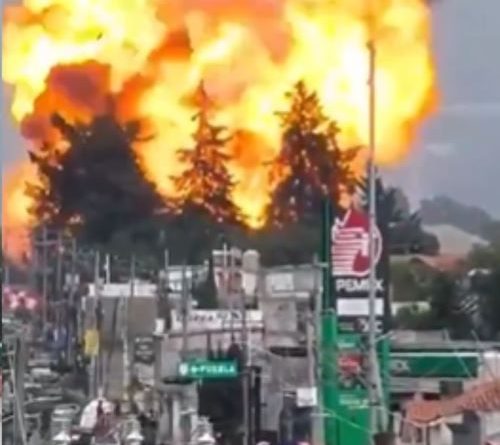 Emergencia en Tepeaca, Puebla, por explosión en centro de almacenamiento de gas LP