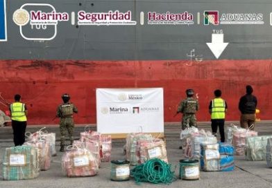 Más de una Tonelada de Cocaína Decomisan en Aduana Lázaro Cárdenas, Michoacán