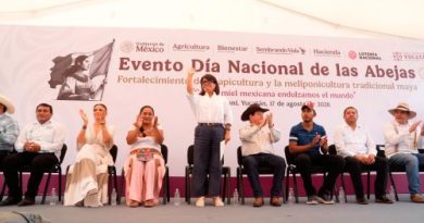 Conmemoran Día Nacional de las Abejas con billete de Lotería y apoyos a meliponicultoras mayas