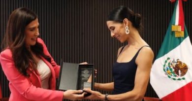Entregan en Cámara de Diputados reconocimiento a la bailarina de ballet Elisa Carrillo Cabrera