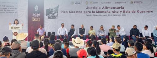 AGRICULTURA pone en marcha plan integral para reactivar el campo en la Montaña de Guerrero