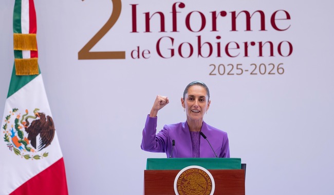 Vamos mejor y tenemos rumbo, porque ese rumbo lo marca el pueblo: presidenta Claudia Sheinbaum